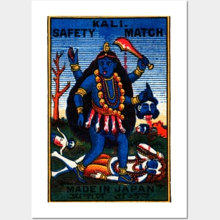 1920 Goddess Kali Posters and Art